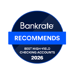 Bankrate 2026 Best High-Yield Checking Account